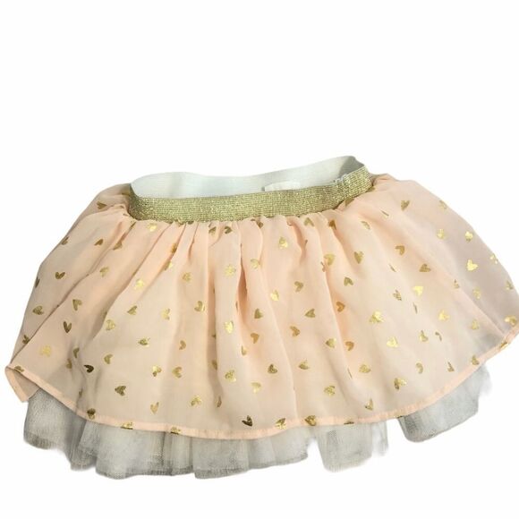 Blush pink and gold baby girl 18mo tutu skirt - Picture 1 of 7